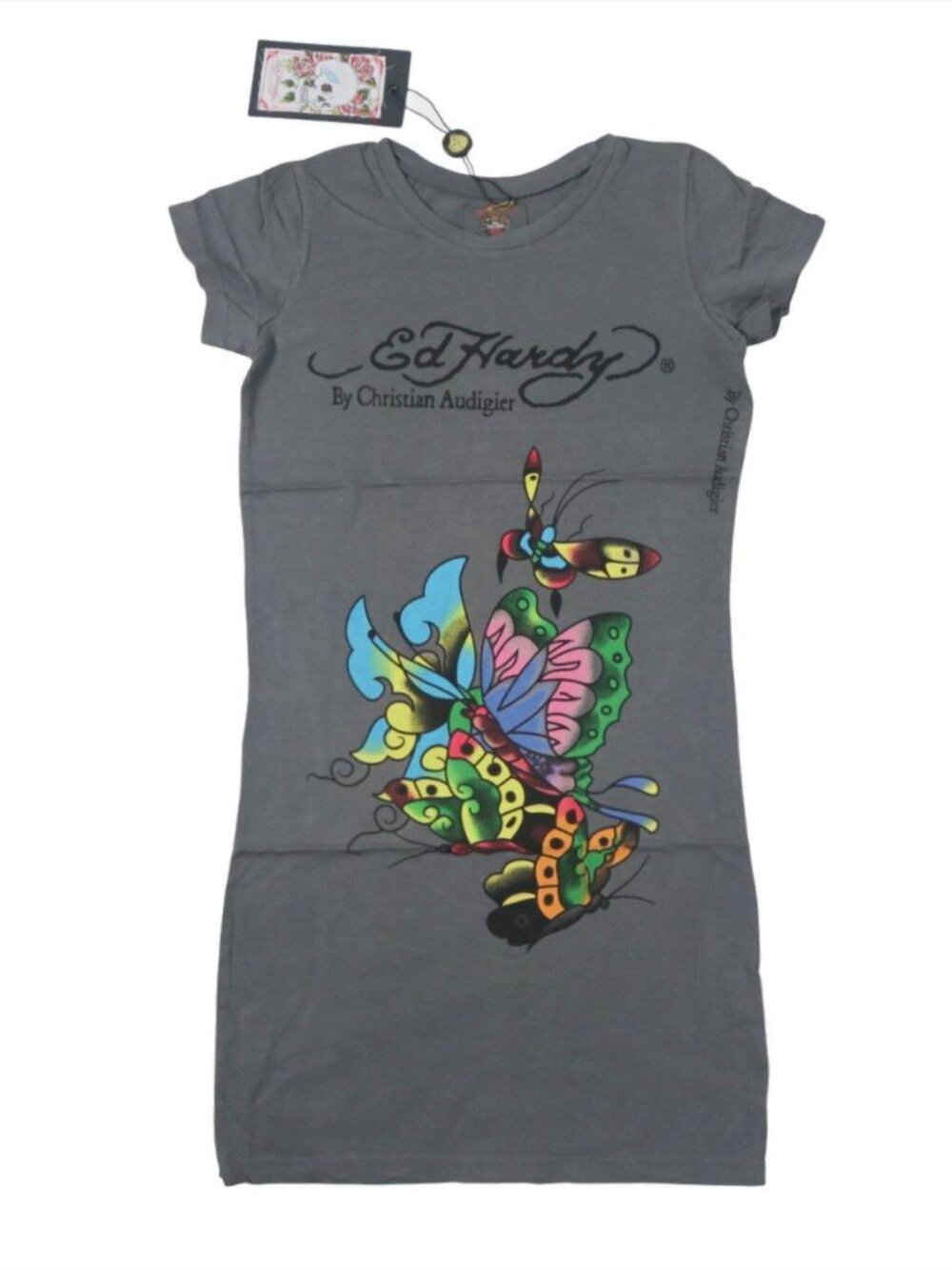 NWT Ed Hardy by Christian Audigier t-shirt dress